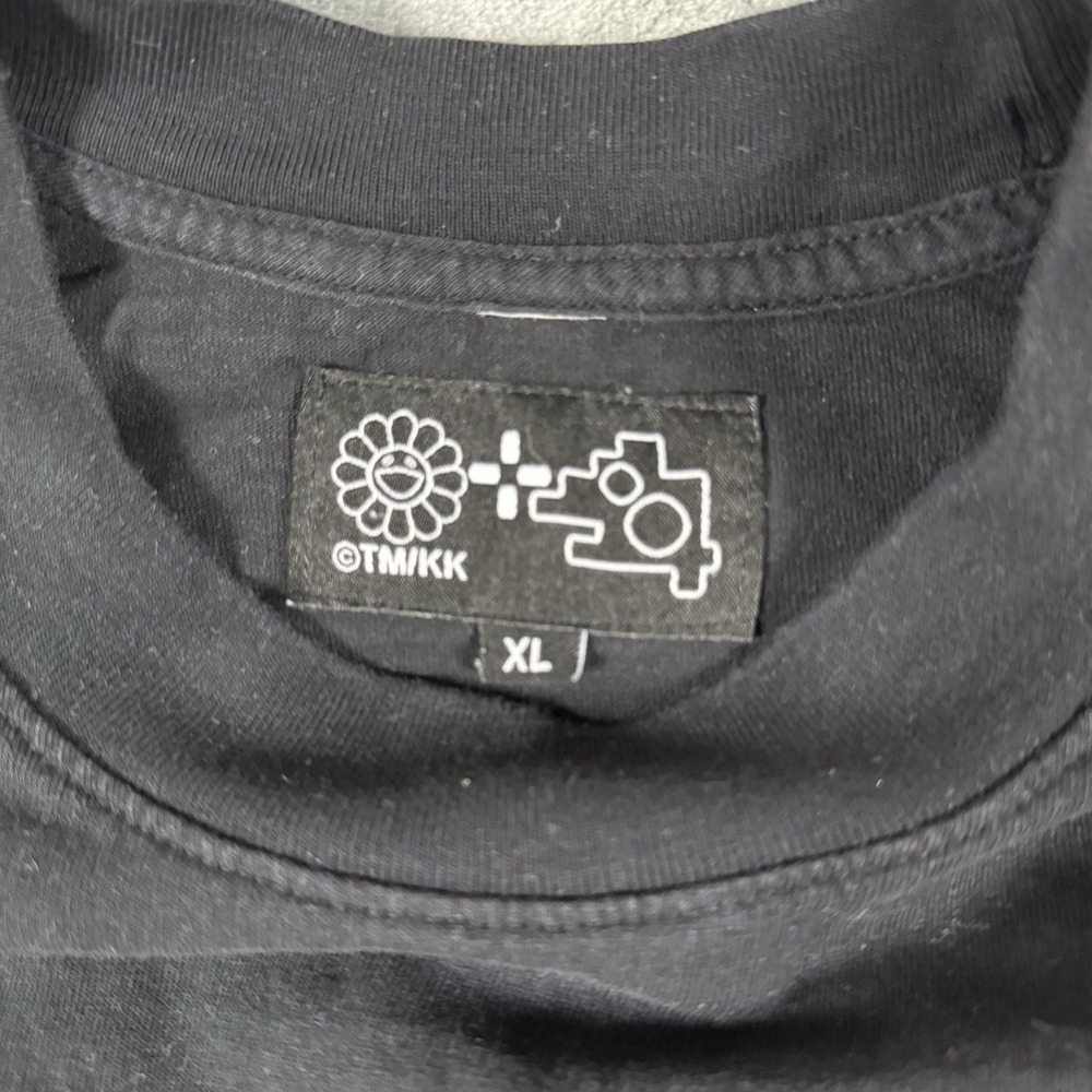 TM/KK Lewis Hamilton Takashi Murakami Black XL Formula 1 Long Sleeve T-Shirt - Picture 6 of 9
